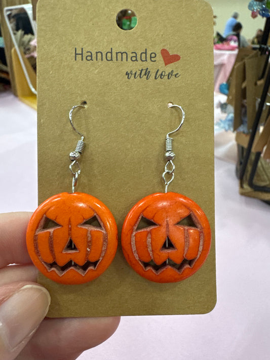 Jack-o’-lantern Earrings